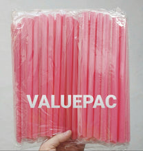 Load image into Gallery viewer, Boba Sago Milk Tea Straw  Philippines Pink (Individually Film Wrapped)
