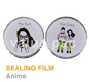 Valuepac Sealing Film for Plastic Cup 2500 Shots Anime Love Design