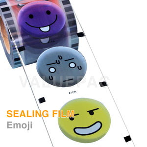Valuepac Sealing Film for Plastic Cup 2000 shots Emoji Design