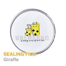 Load image into Gallery viewer, Valuepac Sealing Film for Plastic Cup 3000 shots Giraffe Design
