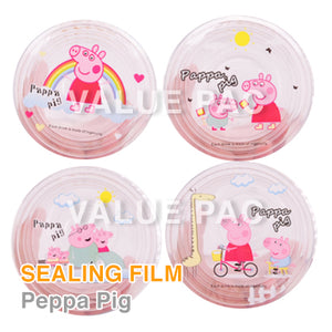 Valuepac Sealing Film for Plastic Cup 2500 Shots Peppa Pig Design