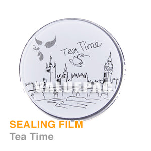 Valuepac Sealing Film for Plastic Cup 3000 shots Tea Time Classic Design