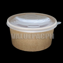 Load image into Gallery viewer, Kraft Paper Bowl 1000ml with Lid
