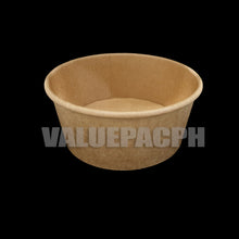 Load image into Gallery viewer, Kraft Paper Bowl 380ml 380cc
