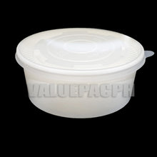 Load image into Gallery viewer, Paper Bowl 750ml (White) with Lid
