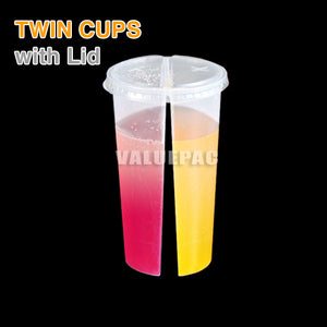 Twin Cup with Lid